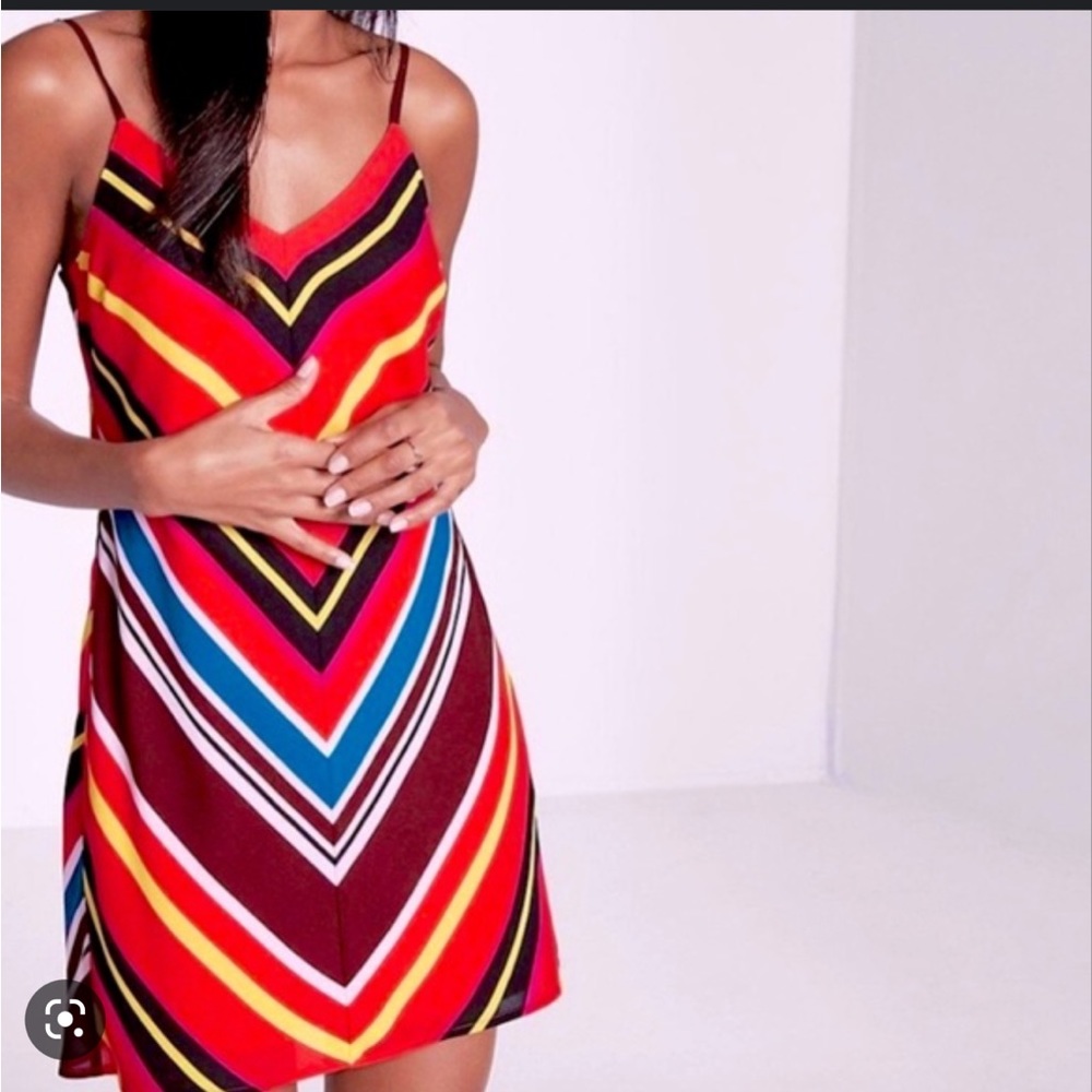 Express Mini Dress vibrant multicolor